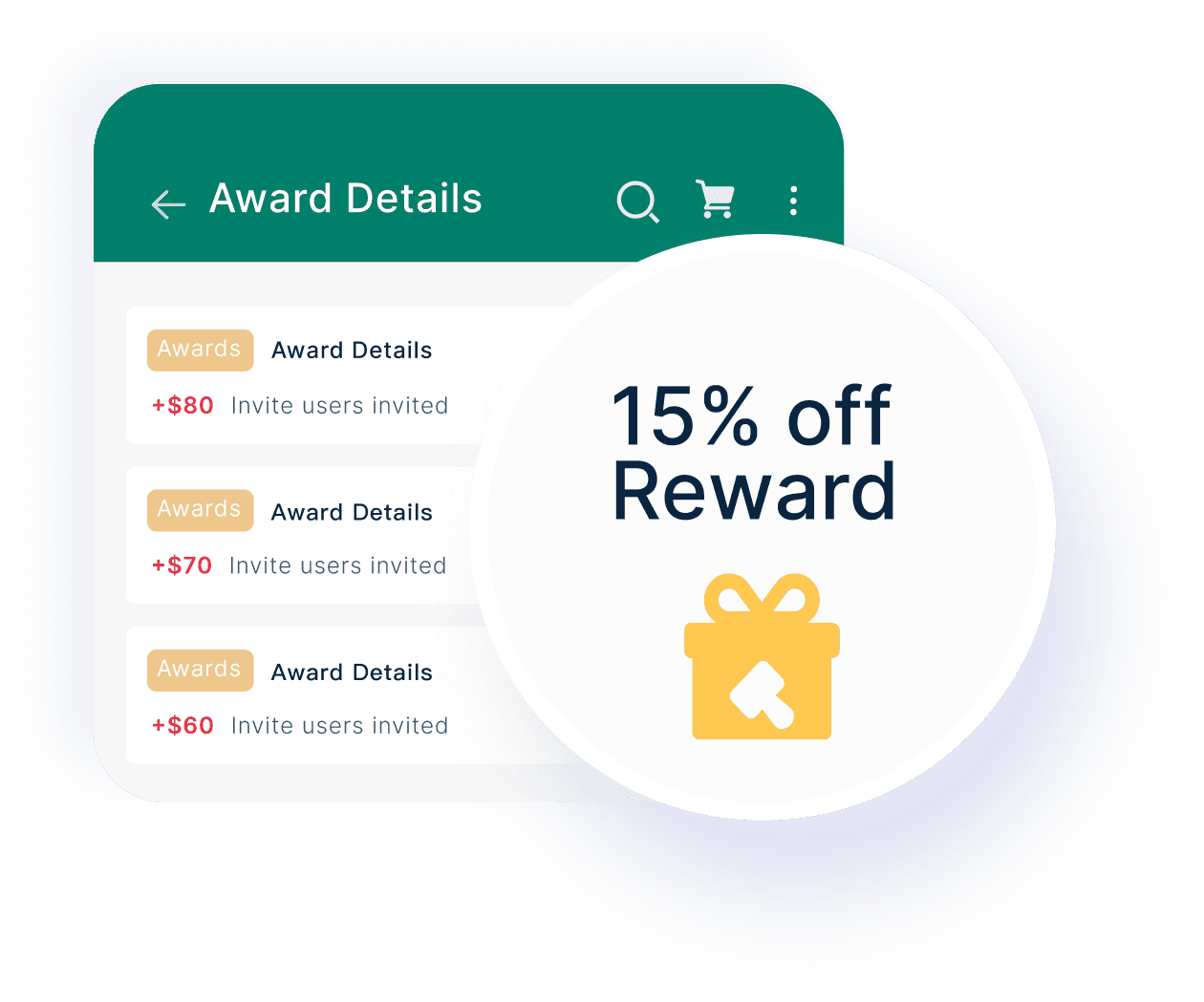 Earn rewards for each successful referral.